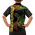 Vanuatu Sand Drawing Turtle Family Matching Summer Maxi Dress and Hawaiian Shirt Happy Independence Day