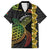 Vanuatu Sand Drawing Turtle Family Matching Summer Maxi Dress and Hawaiian Shirt Happy Independence Day