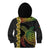 Vanuatu Sand Drawing Turtle Kid Hoodie Happy Independence Day