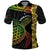 Vanuatu Sand Drawing Turtle Polo Shirt Happy Independence Day