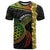 Vanuatu Sand Drawing Turtle T Shirt Happy Independence Day