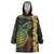 Vanuatu Sand Drawing Turtle Wearable Blanket Hoodie Happy Independence Day