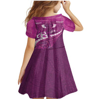 Pink Polynesia Family Matching Mermaid Dress and Hawaiian Shirt Tribal Pattern Tropical Frangipani