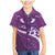 Purple Polynesia Family Matching Mermaid Dress and Hawaiian Shirt Tribal Pattern Tropical Frangipani