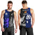 New Zealand and Scotland Rugby Men Tank Top All Black Maori With Thistle Together LT14 - Polynesian Pride