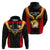 Papua New Guinea Rugby Hoodie Port Moresby Vipers PNG Polynesian Pattern LT14 - Polynesian Pride