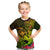 Hawaii Kid T Shirt Kanaka Map With Polynesian Shark Tattoo Reggae Unique LT14 Reggae - Polynesian Pride