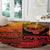 Ia Ora Na Marquesas Islands Round Carpet Mata Tiki Marquesan Tattoo LT14 - Polynesian Pride