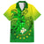 Kia Orana Cook Islands Hawaiian Shirt Kuki Airani Tattoo Pattern With Sea Turtle LT14 Green - Polynesian Pride