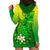 Kia Orana Cook Islands Hoodie Dress Kuki Airani Tattoo Pattern With Sea Turtle LT14 - Polynesian Pride