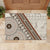 Bula Fiji Rubber Doormat Fijian Masi Tapa Cloth Vintage Vibes LT14 - Polynesian Pride