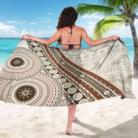Bula Fiji Sarong Fijian Masi Tapa Cloth Vintage Vibes LT14 - Polynesian Pride