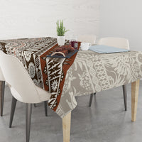 Bula Fiji Tablecloth Fijian Masi Tapa Cloth Vintage Vibes LT14 - Polynesian Pride