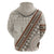 Bula Fiji Zip Hoodie Fijian Masi Tapa Cloth Vintage Vibes LT14 - Polynesian Pride