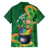 St Patrick's Day Hawaii Family Matching Mermaid Dress and Hawaiian Shirt Hauoli Maoli Funny Shaka Leprechaun LT14 - Polynesian Pride