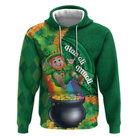 St Patrick's Day Hawaii Hoodie Hauoli Maoli Funny Shaka Leprechaun