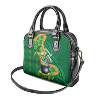 St Patrick's Day Hawaii Shoulder Handbag Hauoli Maoli Funny Shaka Leprechaun