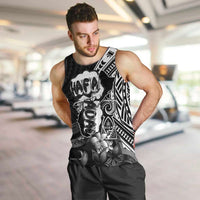 Hafa Adai Guam Discovery Day Men Tank Top Chamorro Latte Stone Hand Black Version