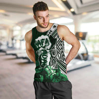 Hafa Adai Guam Discovery Day Men Tank Top Chamorro Latte Stone Hand Green Version