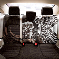 Hafa Adai Guam Discovery Day Back Car Seat Cover Chamorro Latte Stone Hand Brown Version