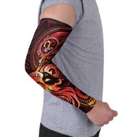 Personalised Polynesia Zodiac Aries Arm Sleeves Galaxy Polynesian Pattern Chest Tattoo Style