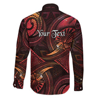 Personalised Polynesia Zodiac Aries Family Matching Off Shoulder Short Dress and Hawaiian Shirt Galaxy Polynesian Pattern Chest Tattoo Style