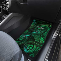 Personalised Polynesia Zodiac Taurus Car Mats Galaxy Polynesian Pattern Chest Tattoo Style