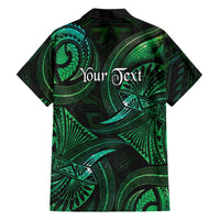 Personalised Polynesia Zodiac Taurus Family Matching Summer Maxi Dress and Hawaiian Shirt Galaxy Polynesian Pattern Chest Tattoo Style