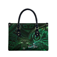 Personalised Polynesia Zodiac Taurus Leather Bag Galaxy Polynesian Pattern Chest Tattoo Style