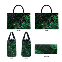 Personalised Polynesia Zodiac Taurus Leather Bag Galaxy Polynesian Pattern Chest Tattoo Style