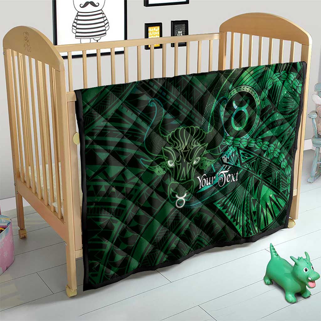 Personalised Polynesia Zodiac Taurus Quilt Galaxy Polynesian Pattern Chest Tattoo Style