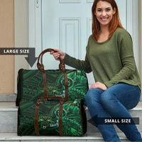 Personalised Polynesia Zodiac Taurus Travel Bag Galaxy Polynesian Pattern Chest Tattoo Style