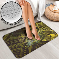 Personalised Polynesia Zodiac Gemini Bathroom Set Galaxy Polynesian Pattern Chest Tattoo Style