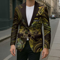 Personalised Polynesia Zodiac Gemini Blazer Galaxy Polynesian Pattern Chest Tattoo Style