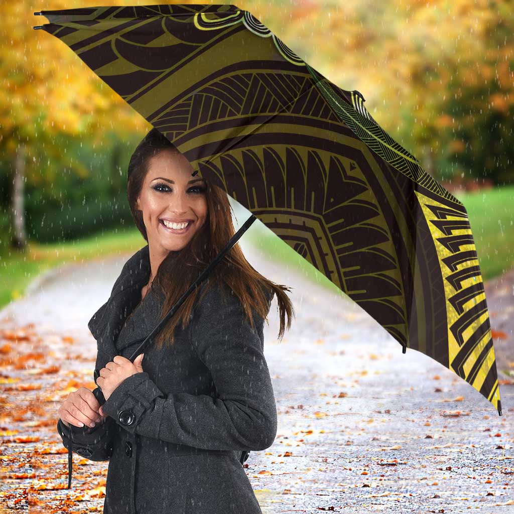 Personalised Polynesia Zodiac Gemini Umbrella Galaxy Polynesian Pattern Chest Tattoo Style