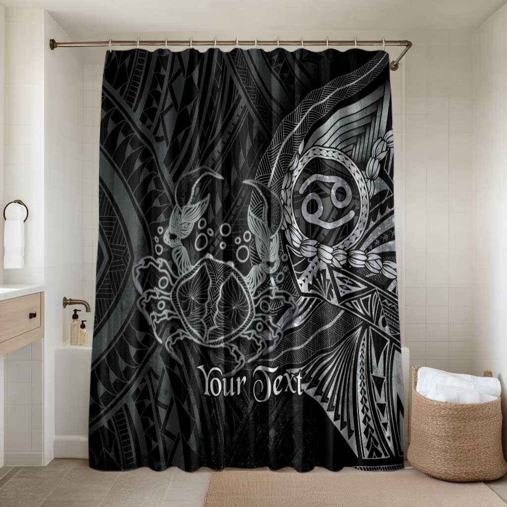 Personalised Polynesia Zodiac Cancer Bathroom Set Galaxy Polynesian Pattern Chest Tattoo Style