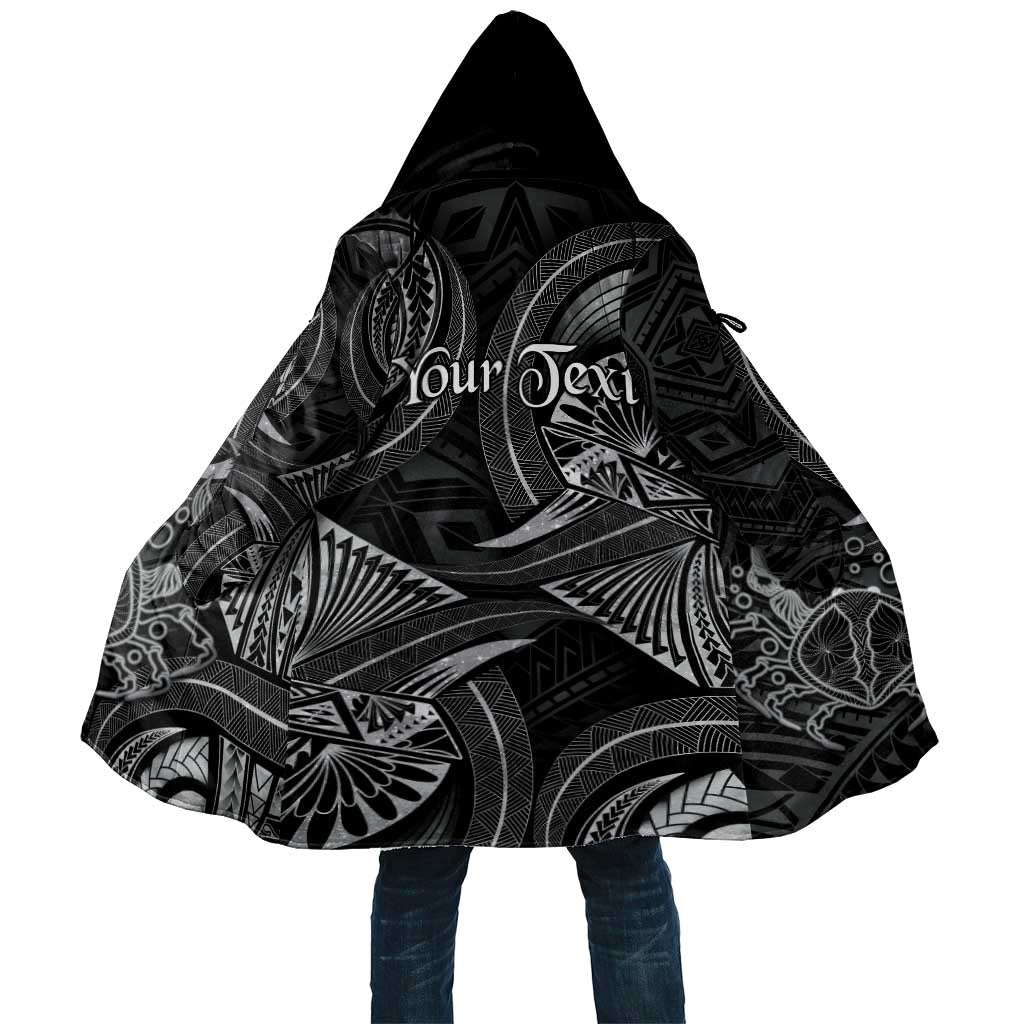 Personalised Polynesia Zodiac Cancer Cloak Galaxy Polynesian Pattern Chest Tattoo Style