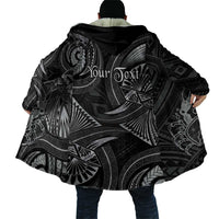 Personalised Polynesia Zodiac Cancer Cloak Galaxy Polynesian Pattern Chest Tattoo Style