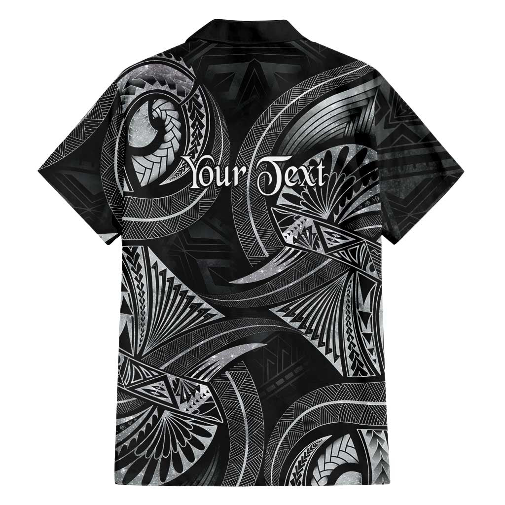Personalised Polynesia Zodiac Cancer Family Matching Long Sleeve Bodycon Dress and Hawaiian Shirt Galaxy Polynesian Pattern Chest Tattoo Style LT14 - Polynesian Pride