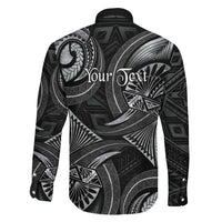 Personalised Polynesia Zodiac Cancer Family Matching Off Shoulder Short Dress and Hawaiian Shirt Galaxy Polynesian Pattern Chest Tattoo Style