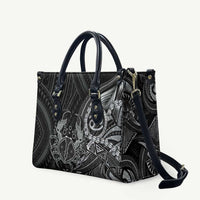 Personalised Polynesia Zodiac Cancer Leather Bag Galaxy Polynesian Pattern Chest Tattoo Style