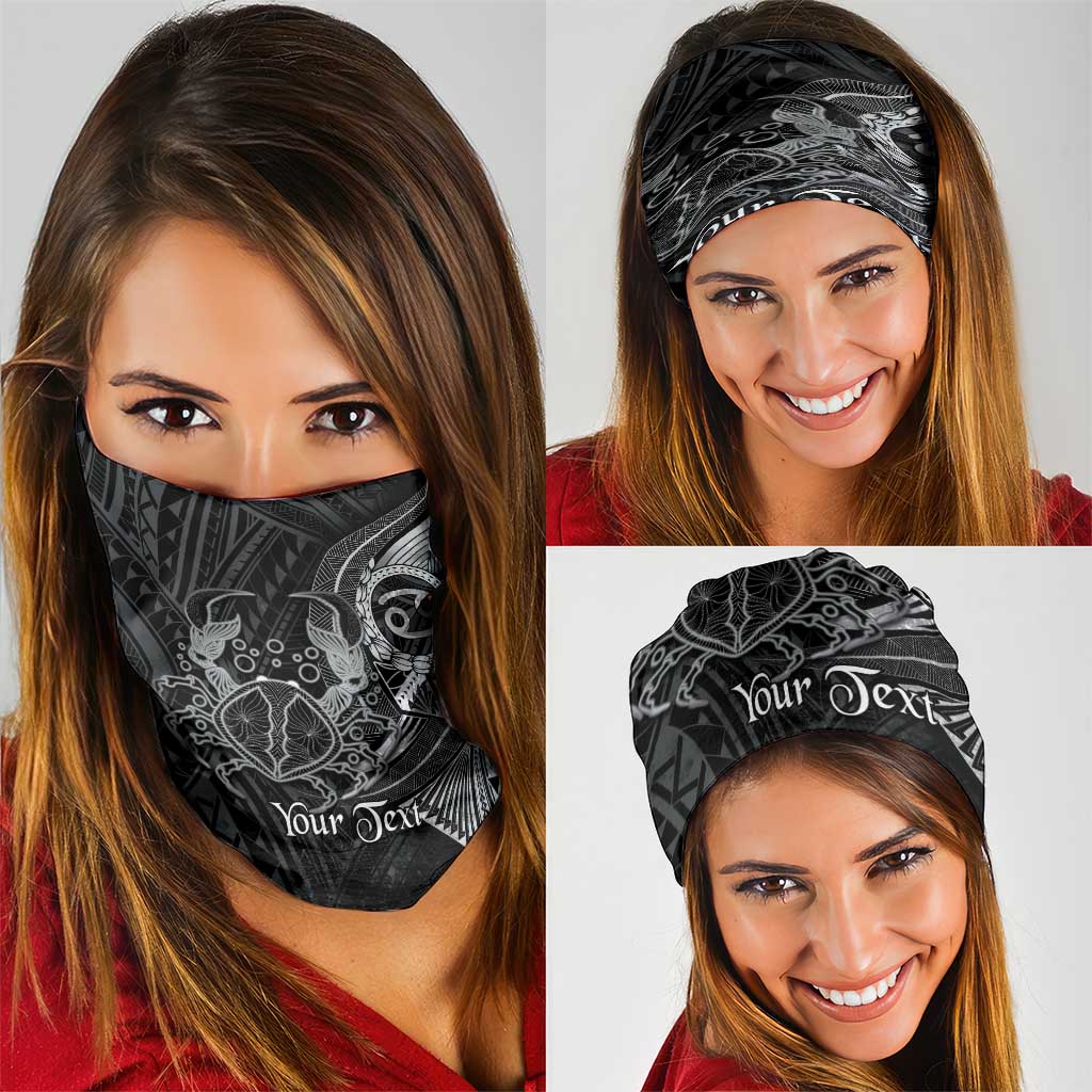 Personalised Polynesia Zodiac Cancer Neck Gaiter Galaxy Polynesian Pattern Chest Tattoo Style