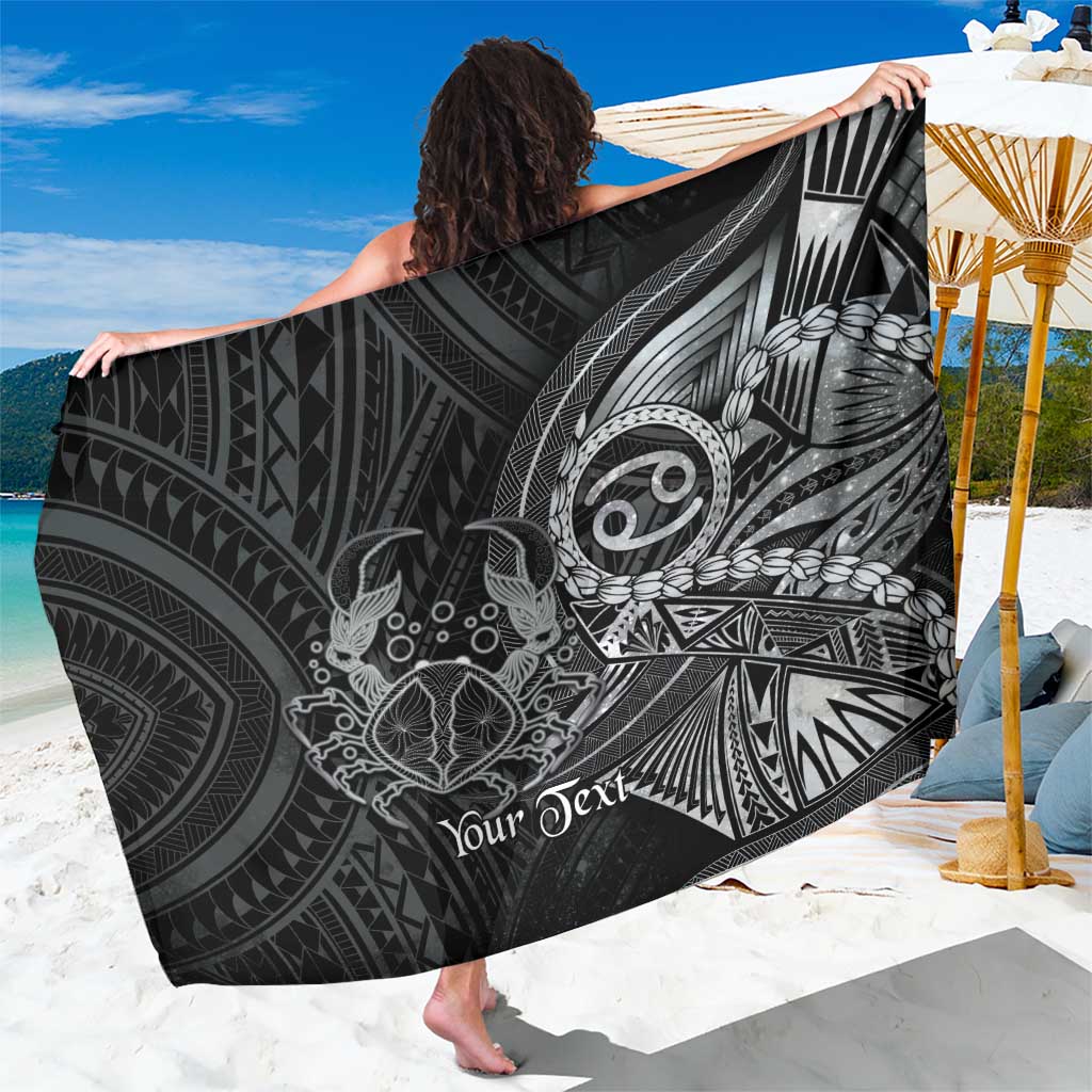 Personalised Polynesia Zodiac Cancer Sarong Galaxy Polynesian Pattern Chest Tattoo Style