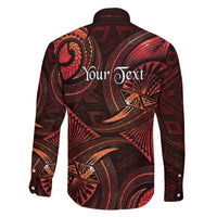 Personalised Polynesia Zodiac Scorpio Family Matching Summer Maxi Dress and Hawaiian Shirt Galaxy Polynesian Pattern Chest Tattoo Style