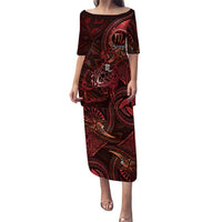 Personalised Polynesia Zodiac Scorpio Puletasi Galaxy Polynesian Pattern Chest Tattoo Style