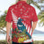 New Zealand Christmas In July Hawaiian Shirt Tui Bird With Kowhai Meri Kirihimete