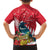 New Zealand Christmas In July Hawaiian Shirt Tui Bird With Kowhai Meri Kirihimete