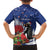 New Zealand Christmas In July Hawaiian Shirt Fiordland Penguin With Pohutukawa Flower