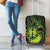Kia Orana Kuki Airani Luggage Cover Cook Islands Tangaroa God Tatau Green