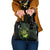 Kia Orana Kuki Airani Shoulder Handbag Cook Islands Tangaroa God Tatau Green